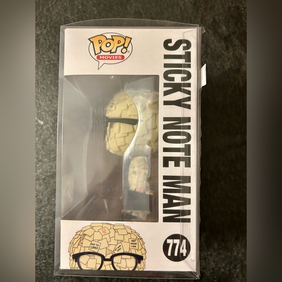 ✅Funko Pop OfficeSpace Sticky Note Man Shared Thinkgeek Sticker Exclusive Vinyl - Picture 4 of 8